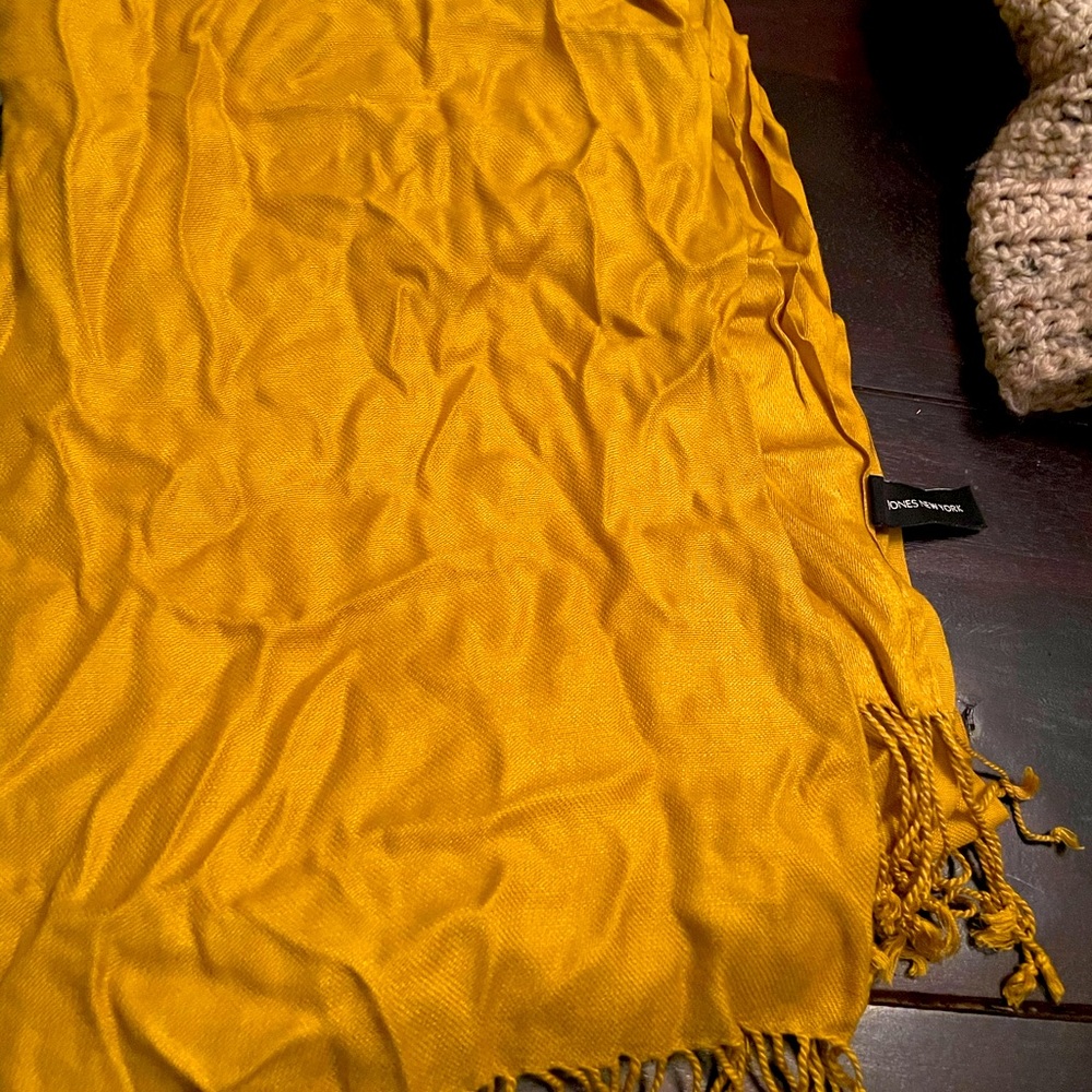 Rustic and warm color scarves